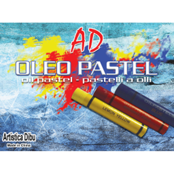 OLEO PASTEL - CAJA X12 COLORES, CAJA X12