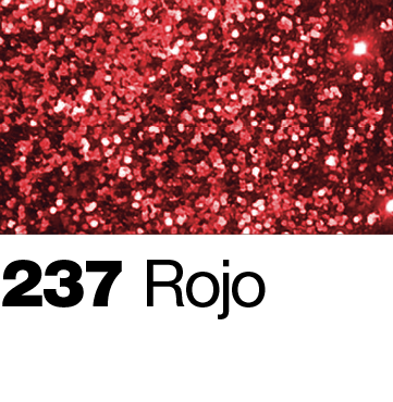 DIMENSIONAL GLITTER - ROJO, 40 ML