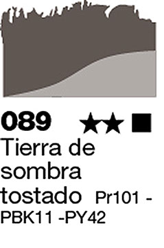 COLORES AL OLEO - TIERRA SOMBRA TOSTADA, 22 ML