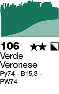 COLORES AL OLEO - VERDE VERONESE, 22 ML