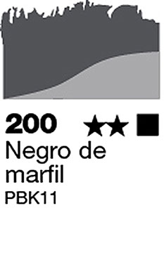 COLORES AL OLEO - NEGRO DE MARFIL, 22 ML