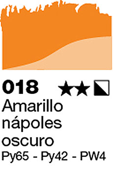 COLORES AL OLEO - AMARILLO NAPOLES OSCURO, 60 ML