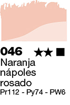 COLORES AL OLEO - NARANJA NAPOLES ROSADO, 60 ML