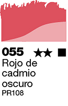 COLORES AL OLEO - ROJO DE CADMIO OSCURO G2, 60 ML
