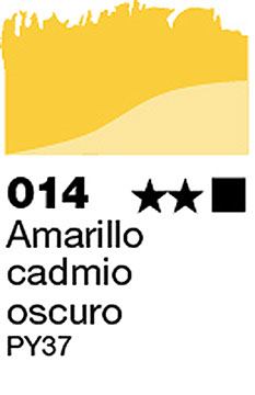 COLORES AL OLEO - AMARILLO CADMIO OSCURO G2, 120 ML