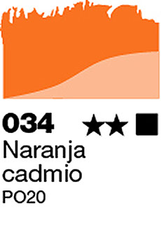COLORES AL OLEO - NARANJA CADMIO G2, 120 ML