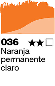 COLORES AL OLEO - NARANJA PERMANENTE CLARO G2, 120 ML