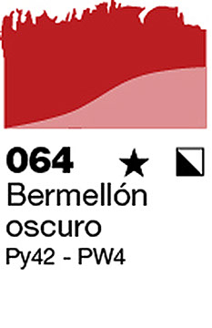 COLORES AL OLEO - BERMELLON OSCURO, 120 ML