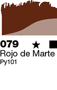 COLORES AL OLEO - ROJO DE MARTE, 120 ML