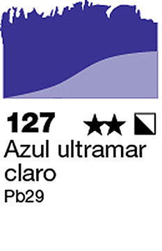 COLORES AL OLEO - AZUL ULTRAMAR CLARO, 120 ML