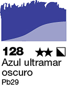 COLORES AL OLEO - AZUL ULTRAMAR OSCURO, 120 ML