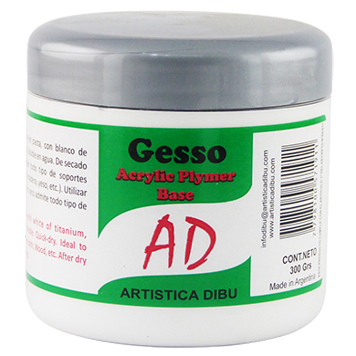 GESSO ACRILICO PASTA - 300 GR