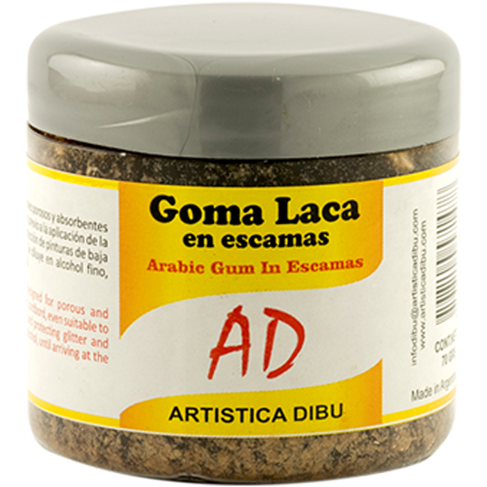 GOMA LACA EN ESCAMAS - 70 GR
