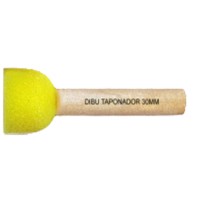 TAPONADORES ESPONJA - DIBU SUROR ESPONJA 905-3 TAPONADOR ESPONJA 30MM905-3 TAPONADOR 006, 30 MM
