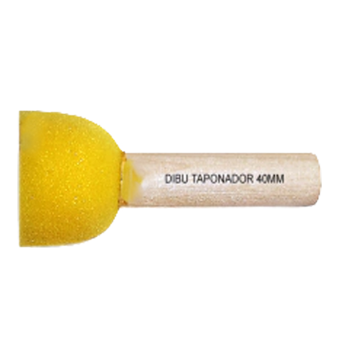 TAPONADORES ESPONJA - DIBU SUROR ESPONJA 905-4 TAPONADOR ESPONJA 40MM905-4 TAPONADOR 008, 40 MM
